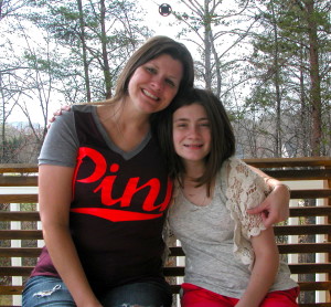 Laney and her mom